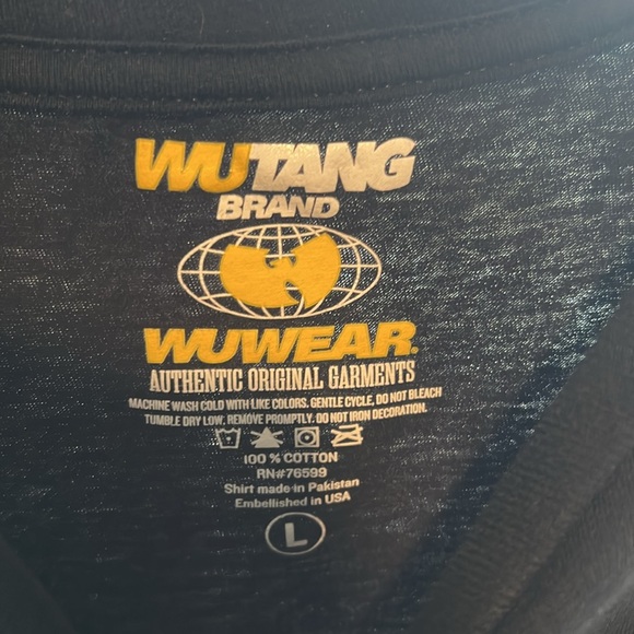 WUTANG FORTNITE BLACK SHORT SLEEVE TEE - Picture 3 of 4